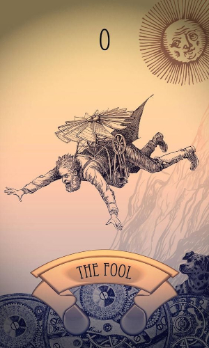 Image: Aly Fell, Steampunk Tarot Cards